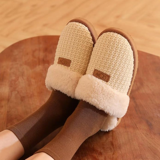 Cozy House Slippers for Women with Memory Foam Soft Warm Fuzzy Slippers Women Home Womens Slipper Shoes for Indoor