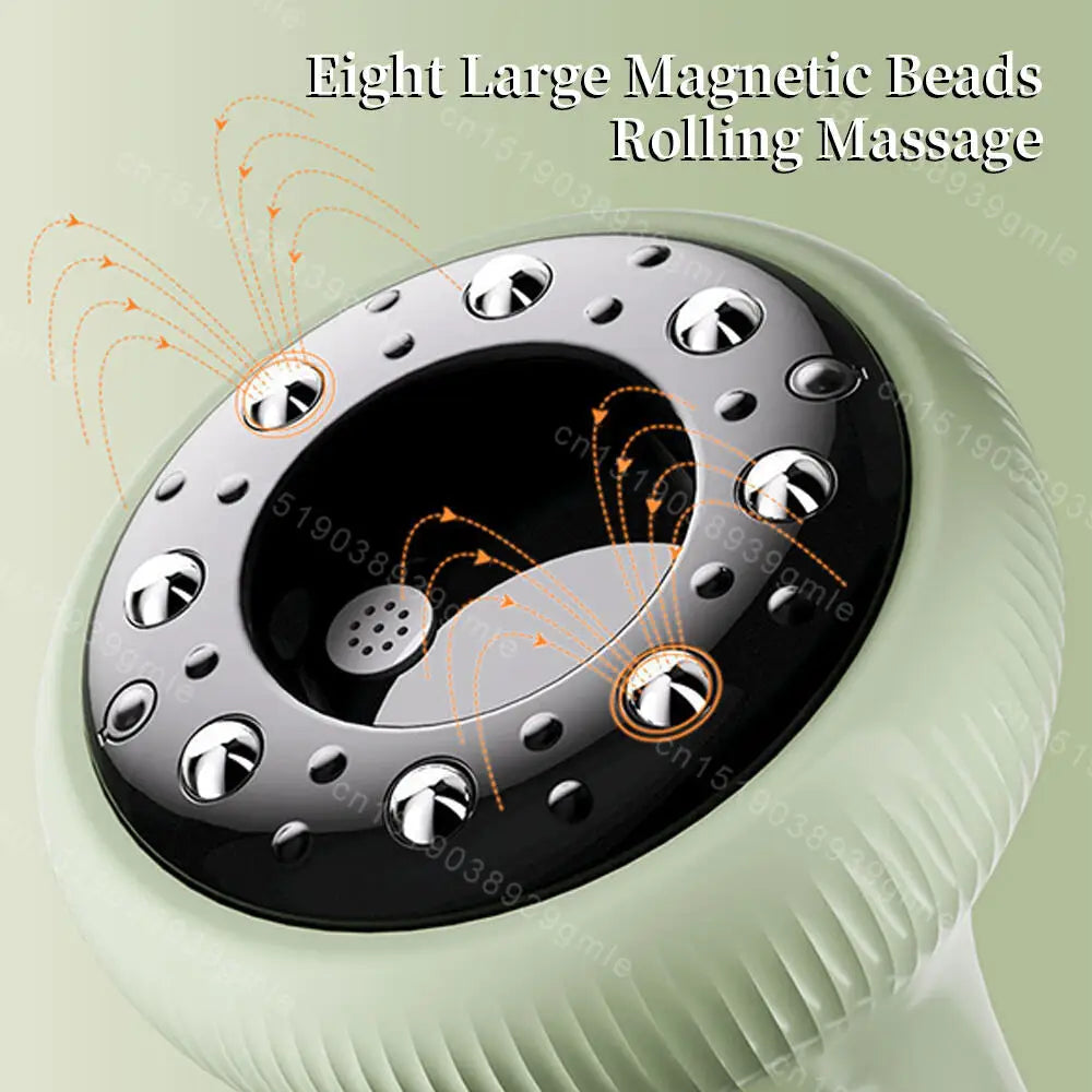 Smart Red Light Gua Sha Instrument Electric Cupping Massager Suction Scraping Lymphatic Dredging Fat Burner Body Shaping Massage