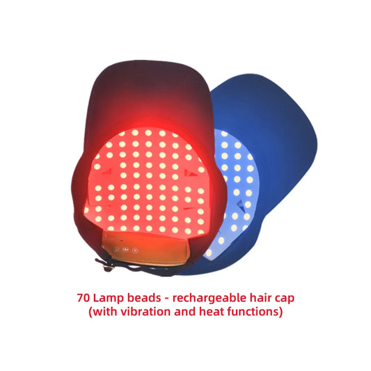 Red Light Hair Therapy Haircare Red Light Therapy Hair Growth Cap Activate Hair Follicles Led Lights 660Nm LED Lights