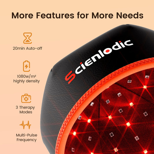 Red Light Hair Therapy Haircare Red Light Therapy Hair Growth Cap Activate Hair Follicles Led Lights 660Nm LED Lights