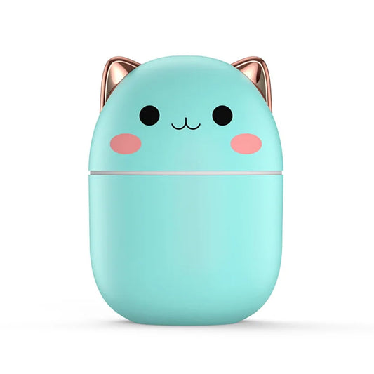 Baby Cartoon Portable Air Humidifier Aroma Diffuser Night Light Cool Mist for Bedroom Home Car Purifier Essential Oil Humidifier